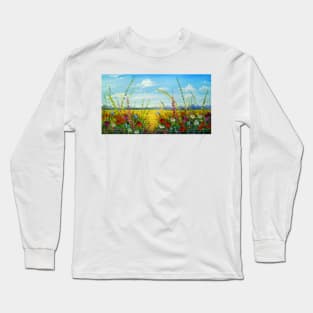 Flowers in the field Long Sleeve T-Shirt